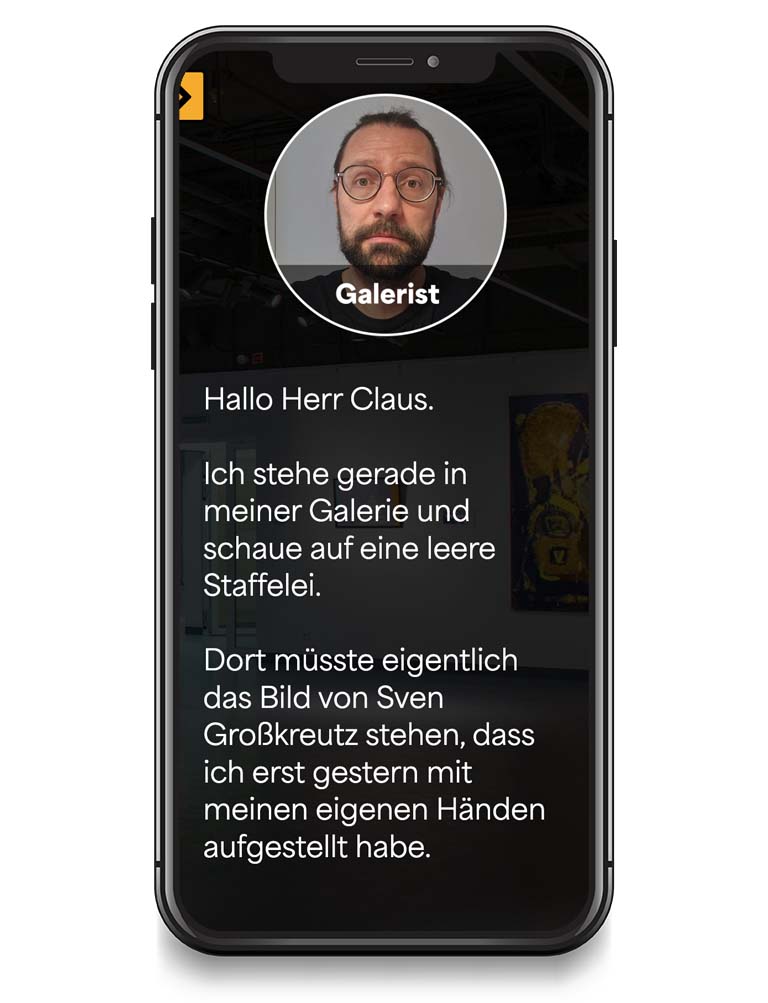 Der Galerist erzählt